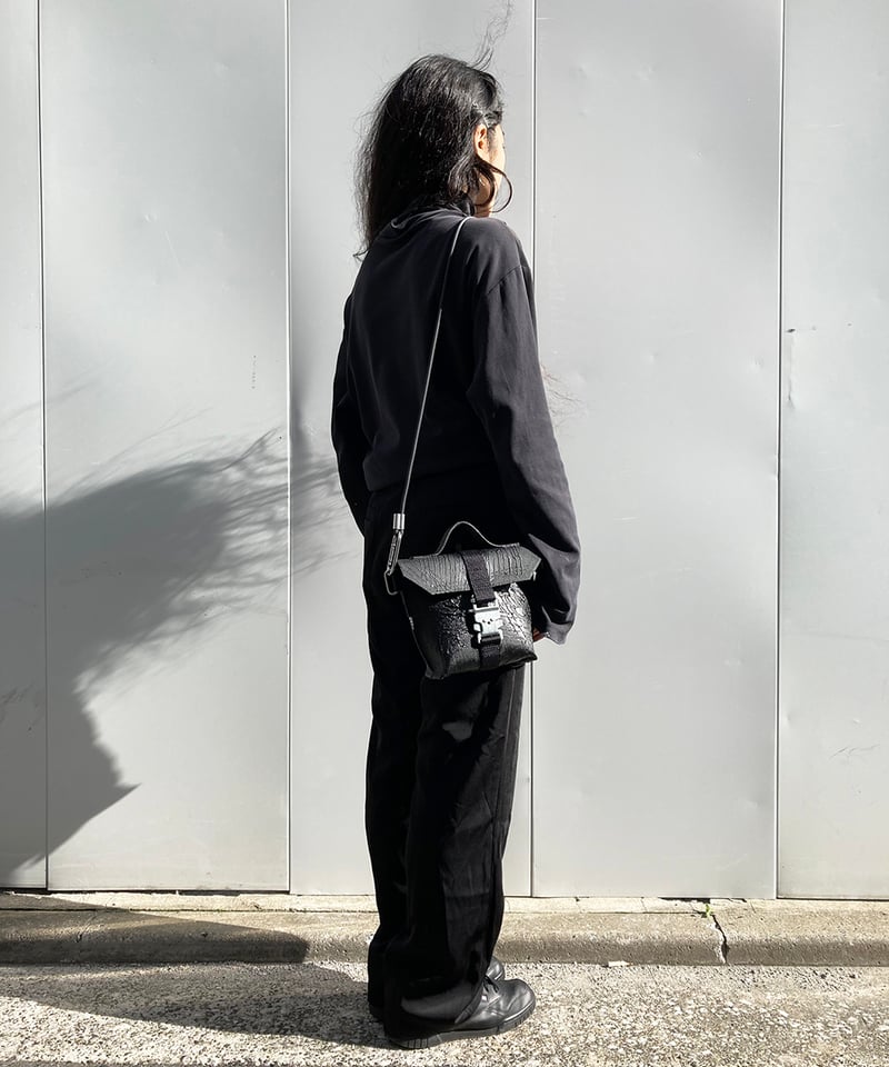 W23-01｜ラッシングミニショルダー BK | Kagari Yusuke ／カガリ