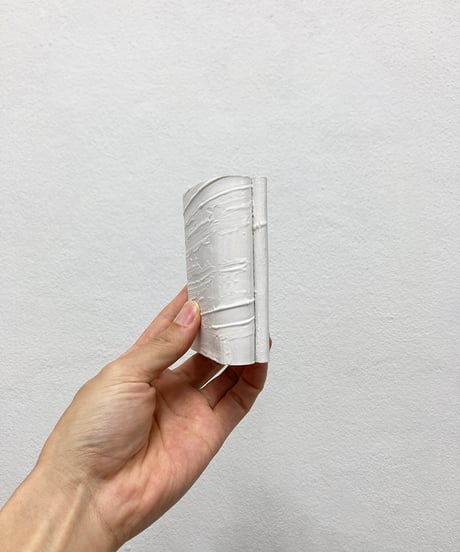 mw11｜三つ折り豆財布／WH