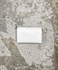 mw13｜コンパクト二つ折り財布／WH