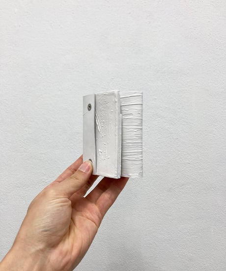 mw11｜三つ折り豆財布／WH