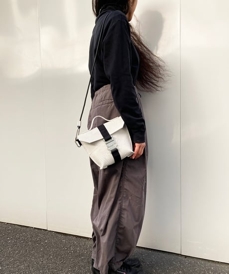 W23-01｜ラッシングミニショルダー WH