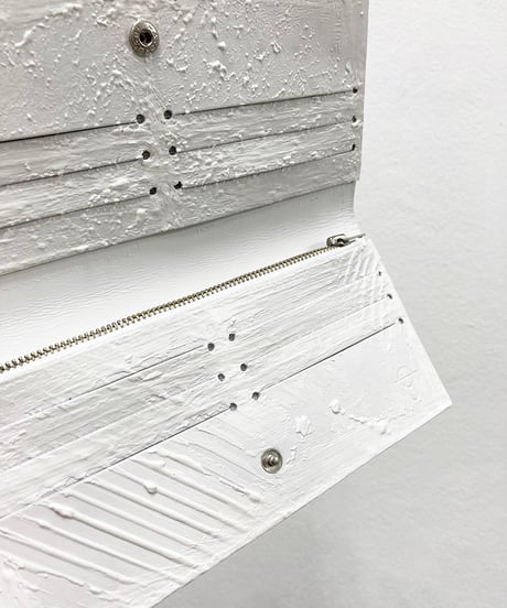 mw14｜薄型長財布／迷宮・WH