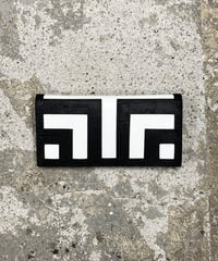 mw14｜薄型長財布／迷宮・BK