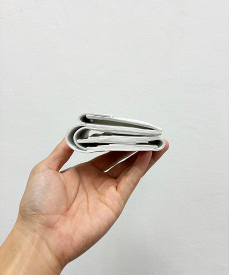 mw12｜三つ折り財布／WH