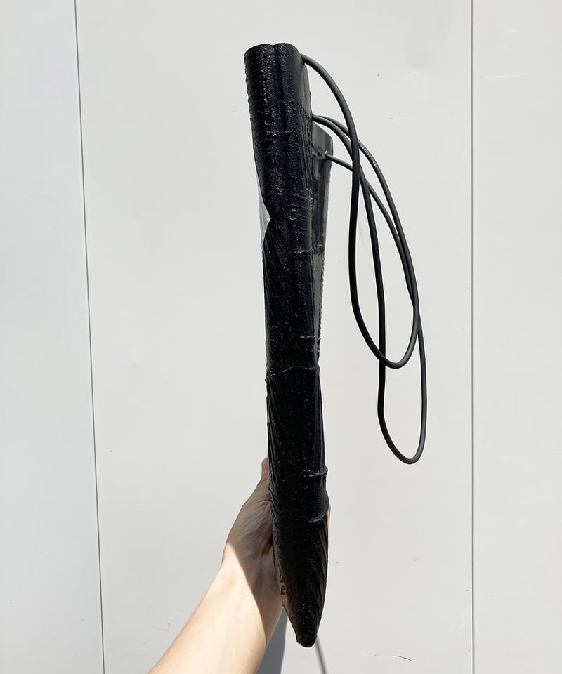 W17-01｜電線トート／color・BK | Kagari Yusuke ／カガリユウスケ