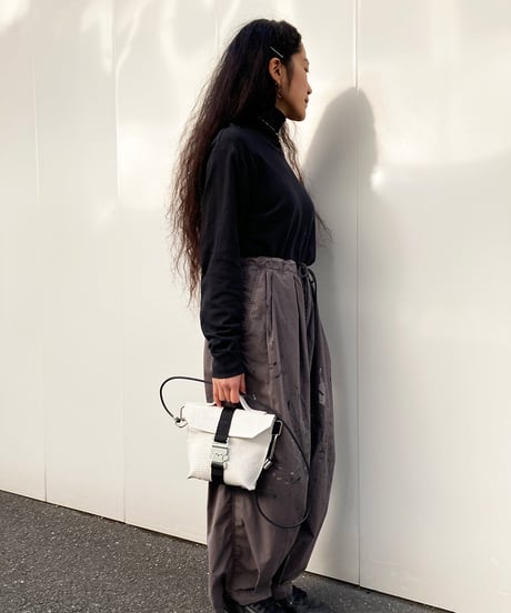 W23-01｜ラッシングミニショルダー WH