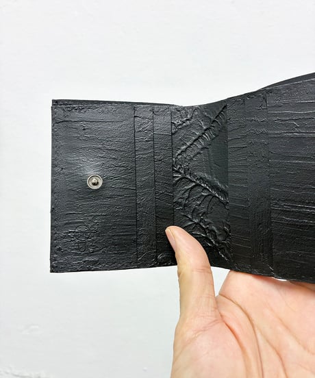 mw12｜三つ折り財布／BK