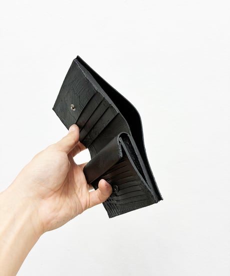 mw20｜二つ折り財布／BK