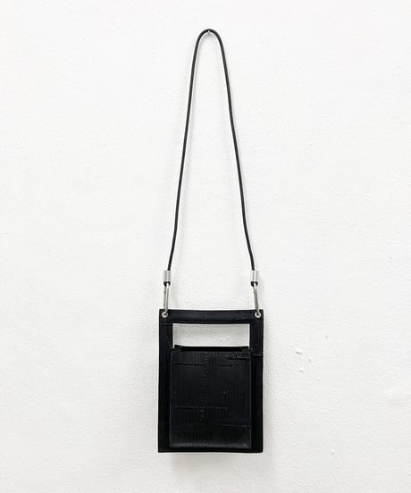 W22-01｜フレームトート／ショルダー BK