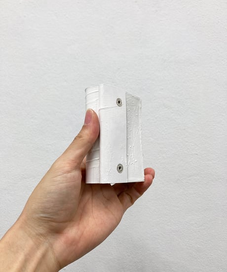 mw11｜三つ折り豆財布／WH