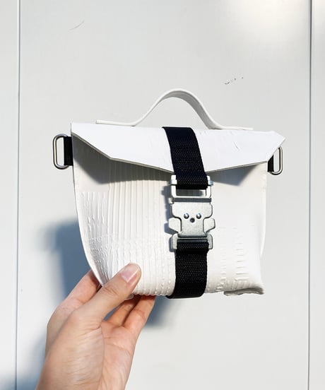W23-01｜ラッシングミニショルダー WH