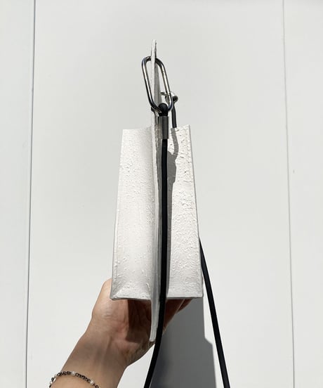 W22-01｜フレームトート／ショルダー WH