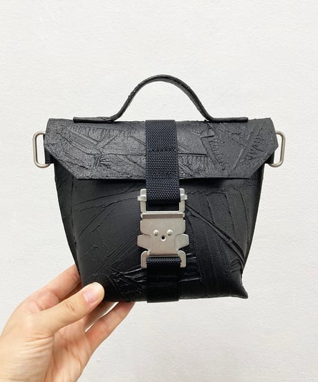 W23-01｜ラッシングミニショルダー BK