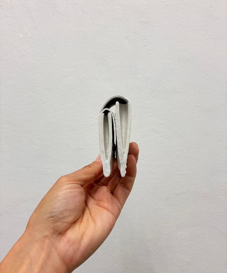 mw13｜コンパクト二つ折り財布／WH
