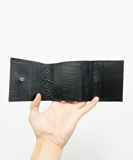mw12｜三つ折り財布／BK
