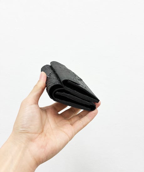 mw12｜三つ折り財布／BK