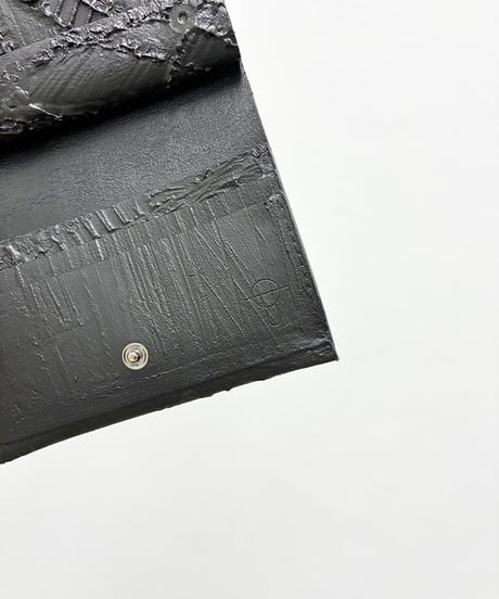 mw13｜コンパクト二つ折り財布／BK