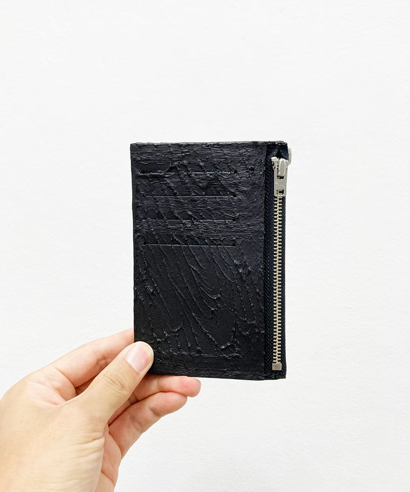 カガリユウスケ　折り財布 KAGARI YUSUKE - 二つ折り財布 [黒い壁] / mw13-bk | BONITA