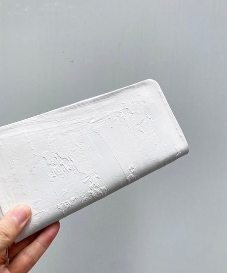 mw09｜ラウンドジップ長財布／WH