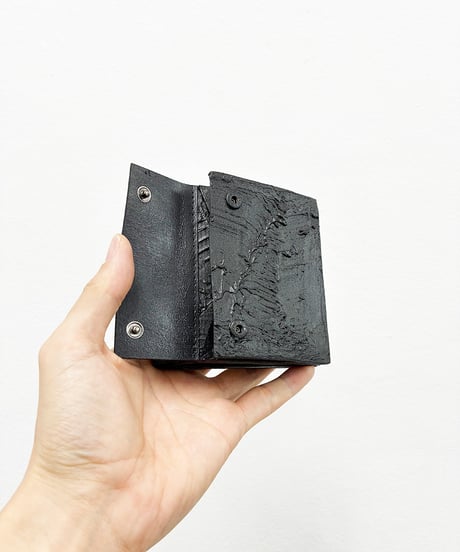 mw12｜三つ折り財布／BK