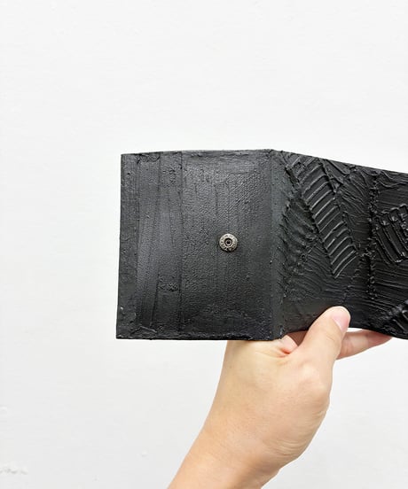 mw12｜三つ折り財布／BK