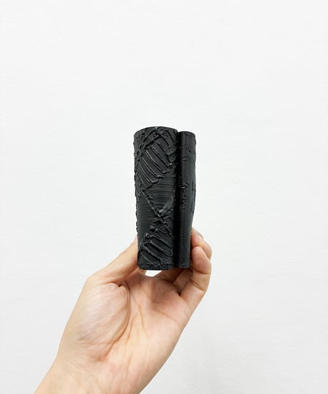mw12｜三つ折り財布／BK