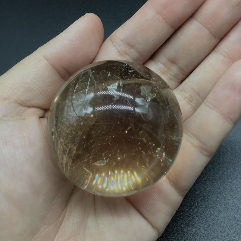 63mm大きめなシトリンスフィア