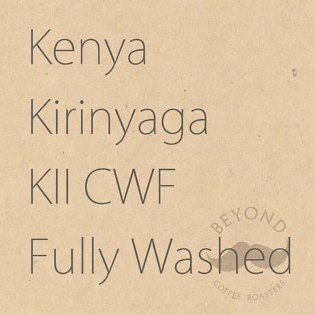 Kenya AA Kirinyaga KII CWF Fully Washed