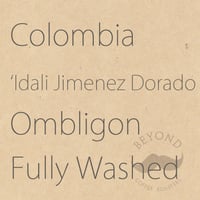 [残り僅か] Colombia Huila 'Idali Jimenez Dorado' Ombligon Fully Washed