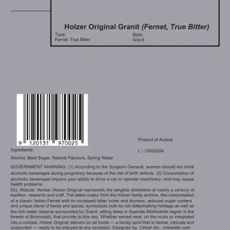 Holzer Original Granit