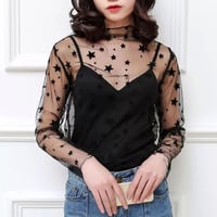 【即納】スターパワーネットTee♡ブラック