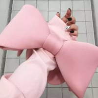 【即納】ダイバーリボンバッグ♡ピンク