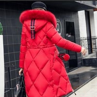 【即納】中綿キルティングアウター♡レッド