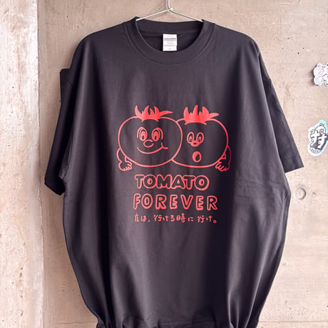 TOMATO FOREVER ドローコード T-shirt