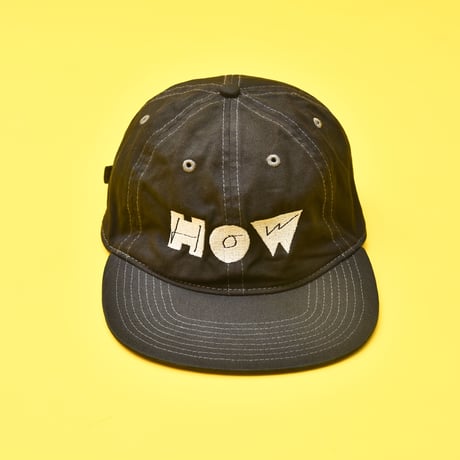 HOW CAP BLACK&BROWN