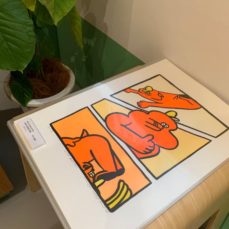 「Life goes on」展示の様子