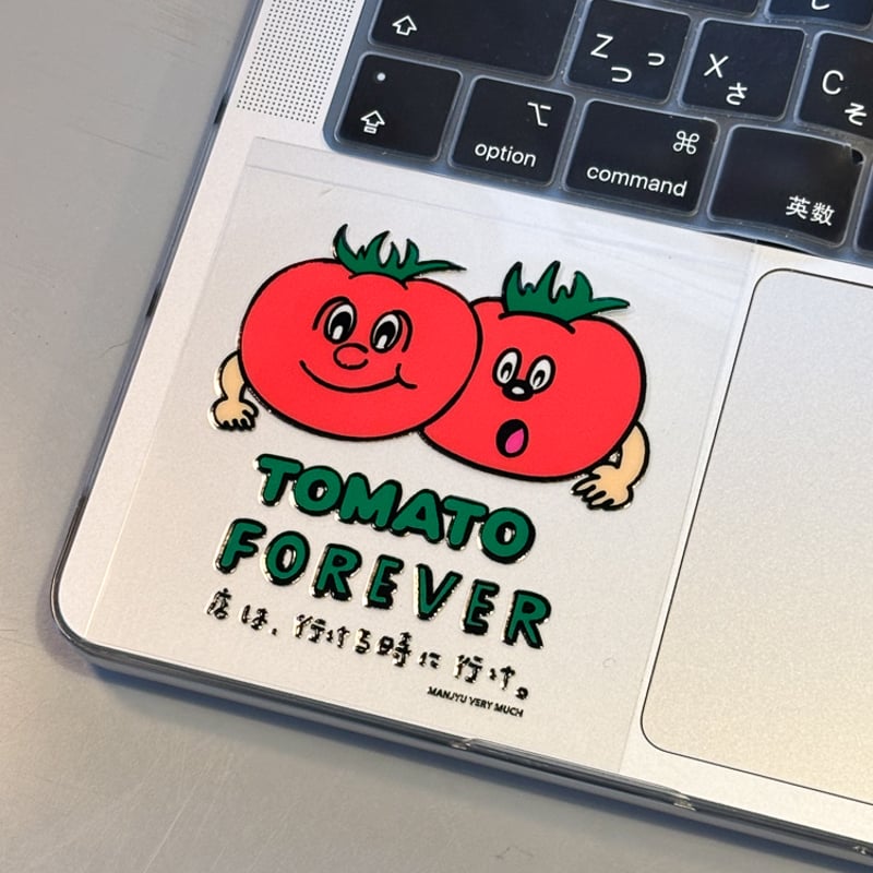 TOMATO FOREVER ステッカー（転写シールタイプ） | manjyu verymuc