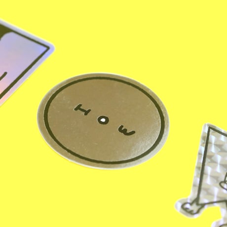 HOW LOGONIMALS  ステッカー3枚セット
