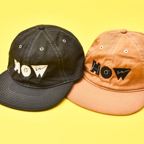 HOW CAP BLACK&BROWN
