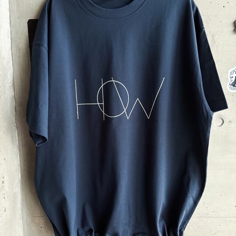 HOW ドローコード T-shirt