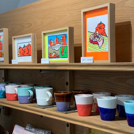 「Life goes on」展示の様子