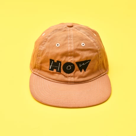 HOW CAP BLACK&BROWN