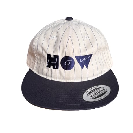 HOW ストライプCAP