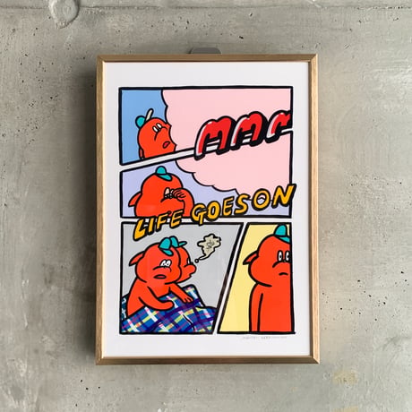 原画「夢から覚めたら」