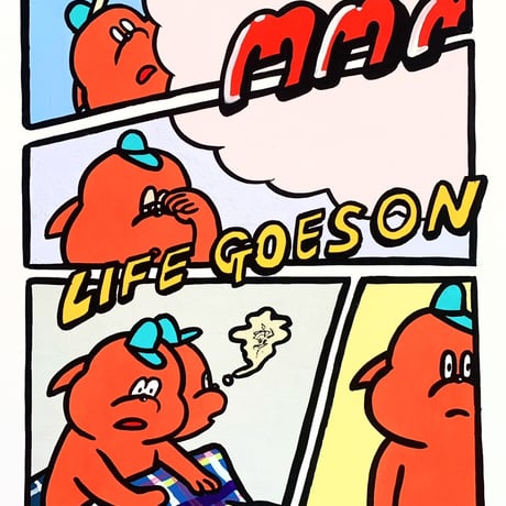 原画「夢から覚めたら」