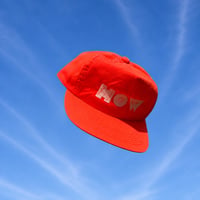 HOW ネオンオレンジ ナイロンCAP