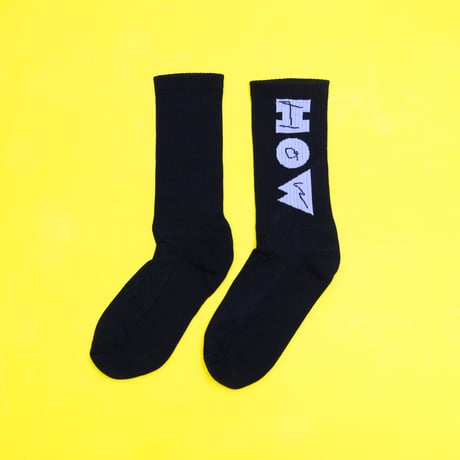 [HOW] SOCKS  white &black