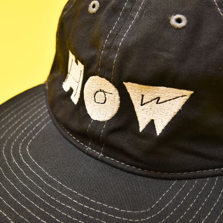 HOW CAP BLACK&BROWN