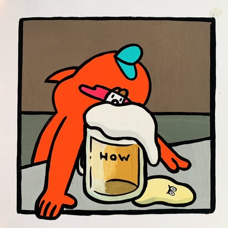 原画「溺れる程に」