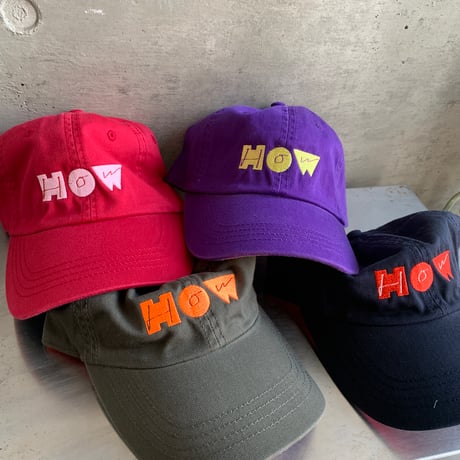 HOW logo KIDS CAP